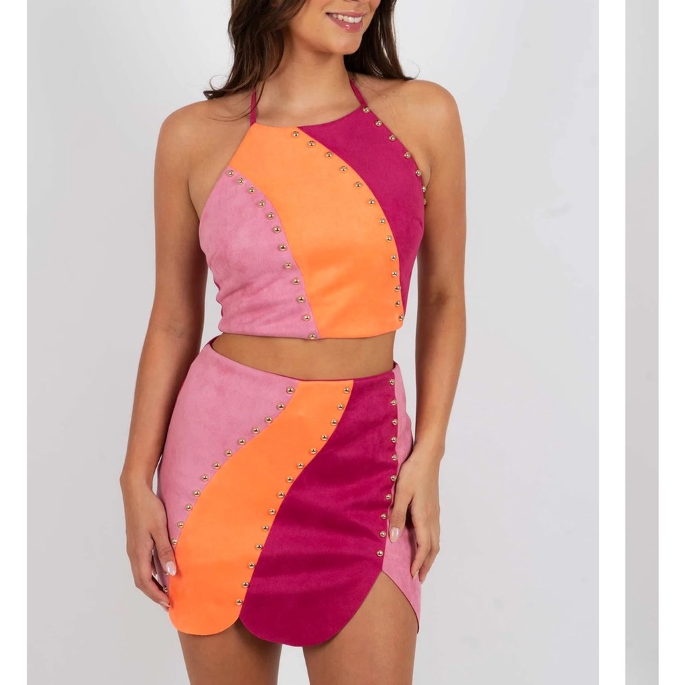 Blushing Brunette Boutique Two Piece Set